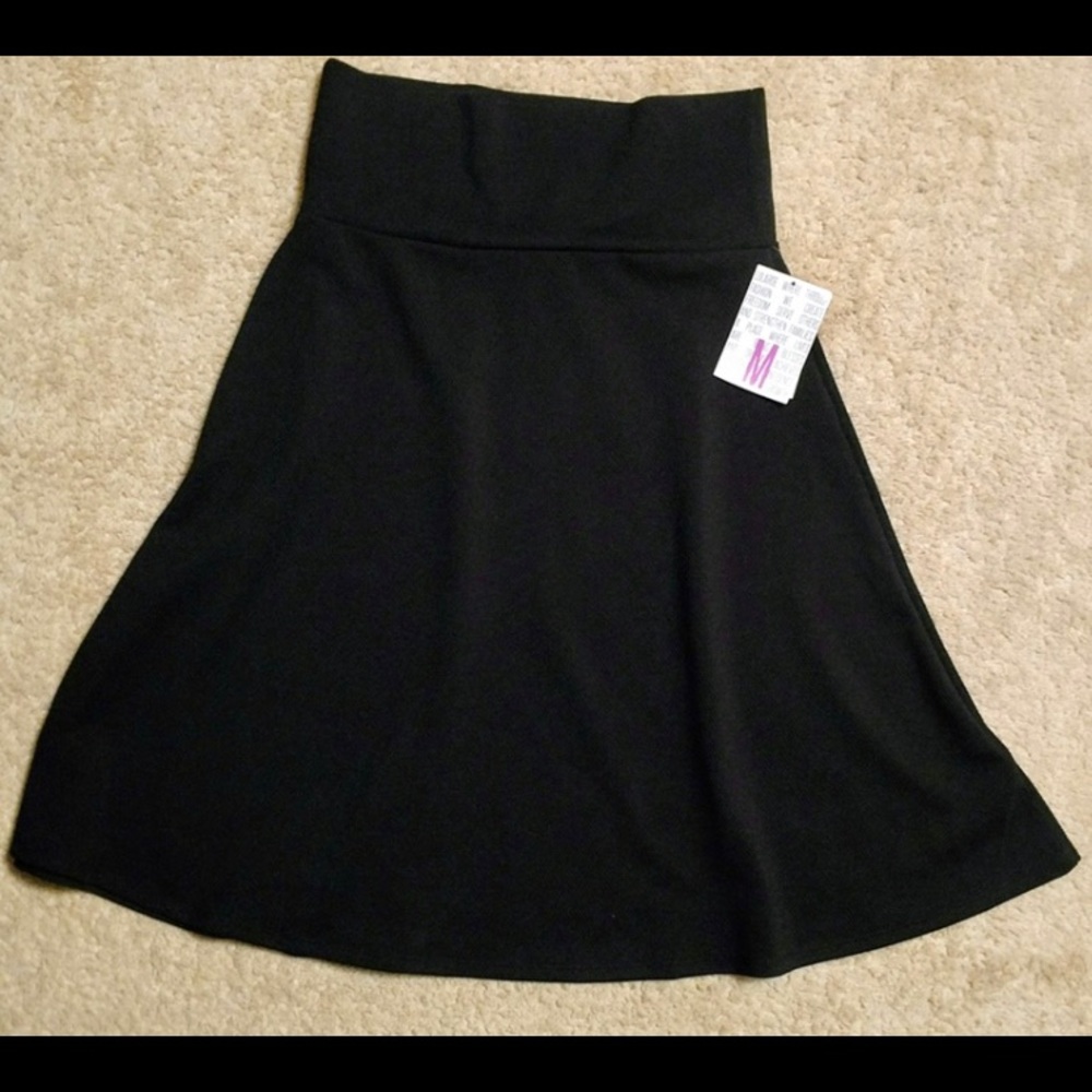 Lularoe Black Azure Skirt - Medium